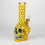 9" Sugar Skull-Themed glass bong [SK Series]