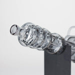 24" Electroplated Machine gun Design Glass Bong with Display Stand [GU002]