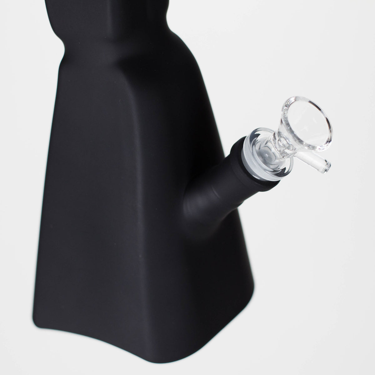 Bong de vidrio pintado de 27" con diseño AK-47 y soporte de exhibición [GU005]