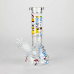 8.5" Cartoon Designs Glow In The Dark beaker bong In the Box [PIP301]