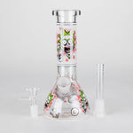 8.5" Cartoon Designs Glow In The Dark beaker bong In the Box [PIP301]