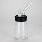 6" Glass Bong with Aluminum Cap [YD2092]