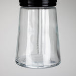 6" Glass Bong with Aluminum Cap [YD2092]