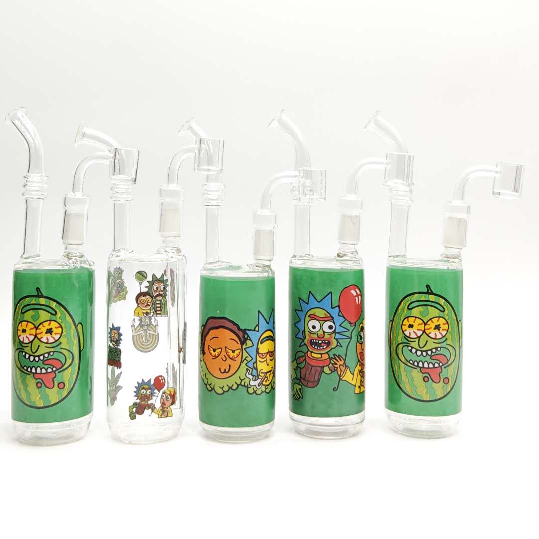 9" R&M Soda Rig With Quartz Banger-Assorted Design??
