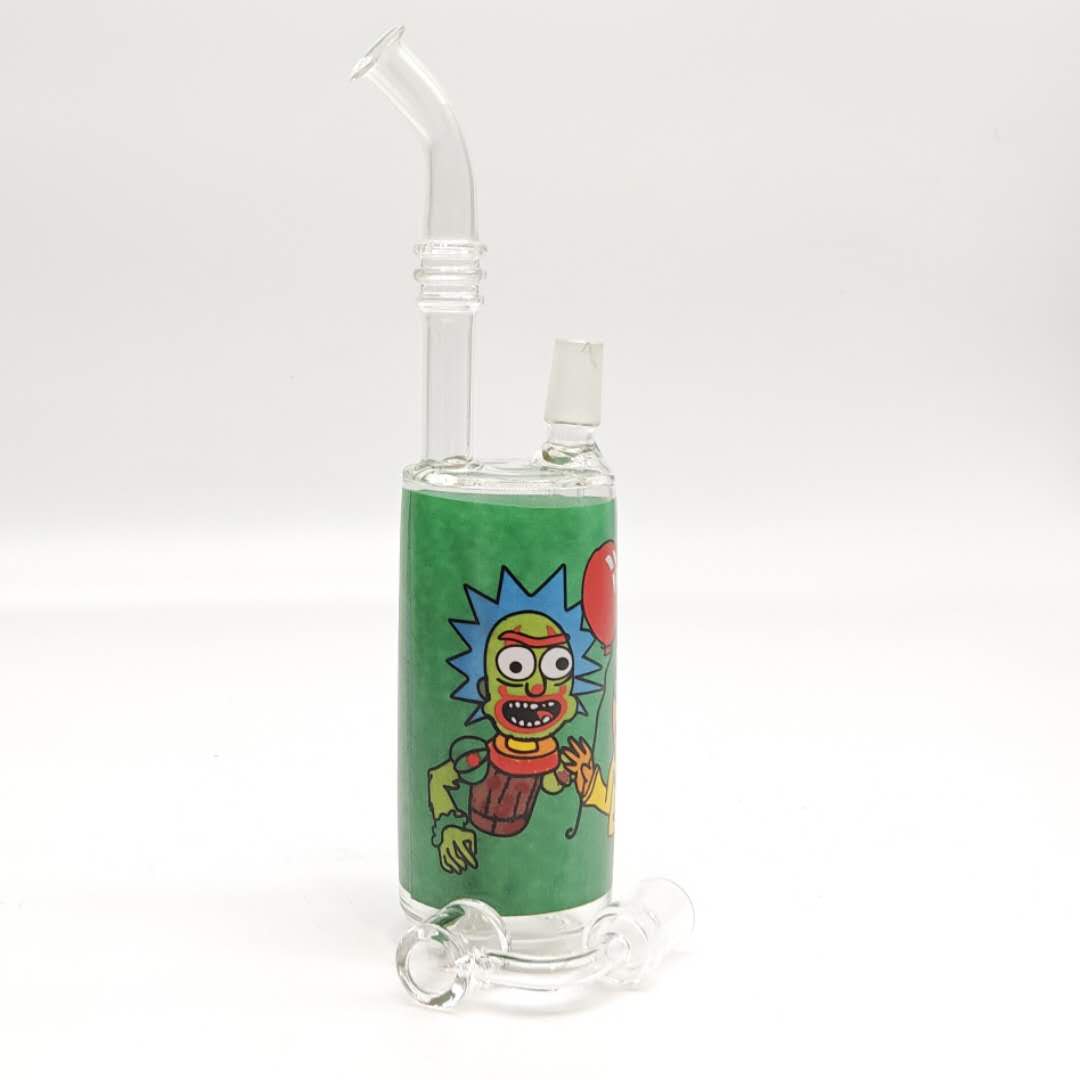 9" R&M Soda Rig With Quartz Banger-Assorted Design??