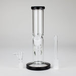 8" Glass Straight Bong [PIP508]