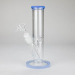 8" Glass Straight Bong [PIP508]