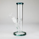 8" Glass Straight Bong [PIP508]