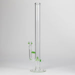 Shine Glassworks | 22 inch 38mm Straight Tube with opal accents [ST 2201] -Made in Canada