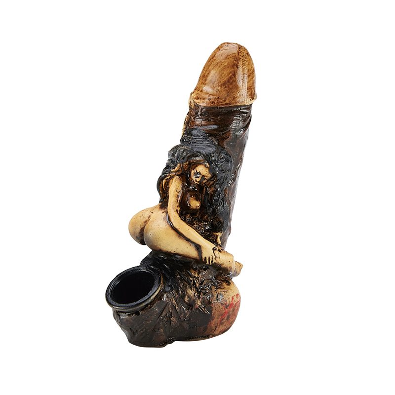 EROTIC | 5" Smoking Pipe Girl Design [YDS-004]