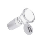 Hoss Glass | 14mm Cone Bowl with Coloured Tab [YX12C]