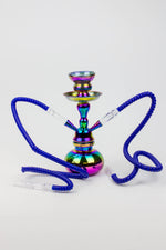 10" 2 hoses Electroplated Hookah [AK2265]