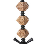 19" 2 hoses baluster Hookah [MD2200]