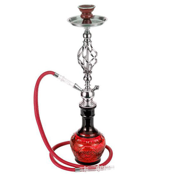 25" Twist Wrought Hookah [MD2202]